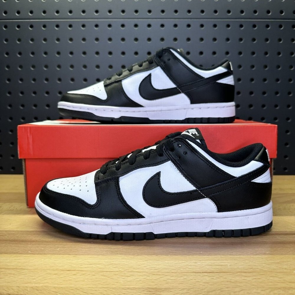 Nike Dunk Low Retro White Black Panda Low Shoes DD1503-101 Women’s Size 8.5